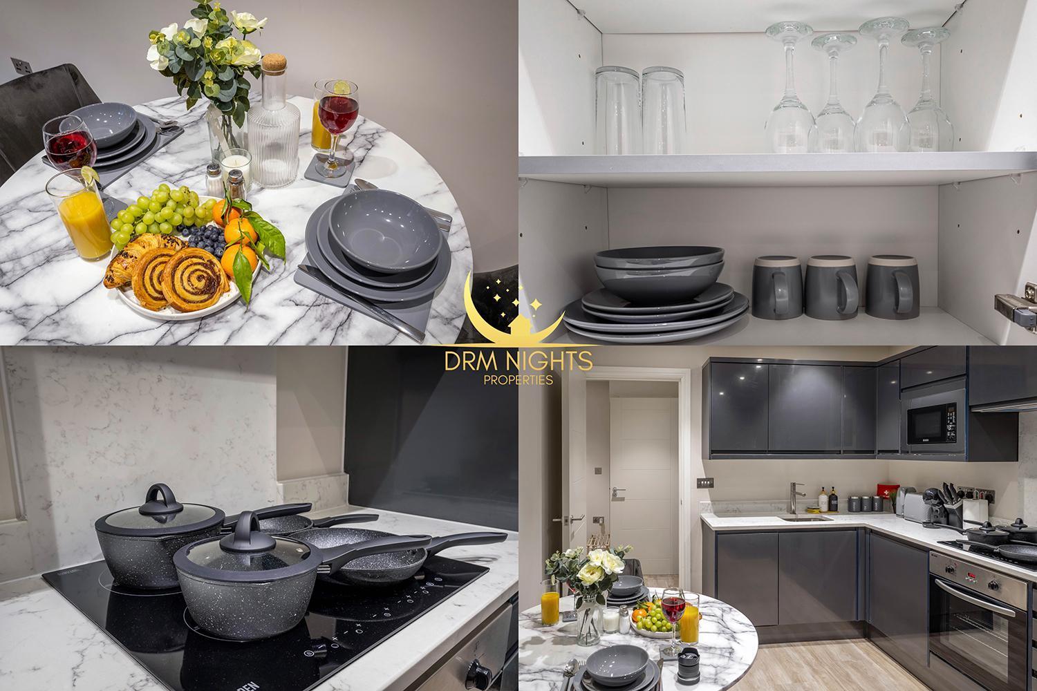 Modern 1-Bedroom Apartment In Leeds City Centre Sleeps 2 Leeds (West Yorkshire) Exterior foto
